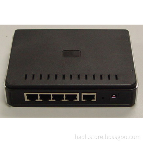 4-port ethernet adsl 2+ modem with router